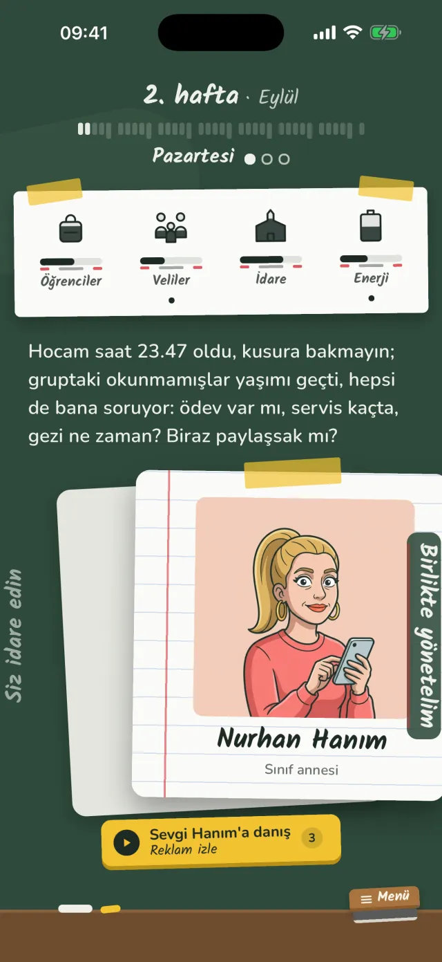 Hocam! ekran görüntüsü